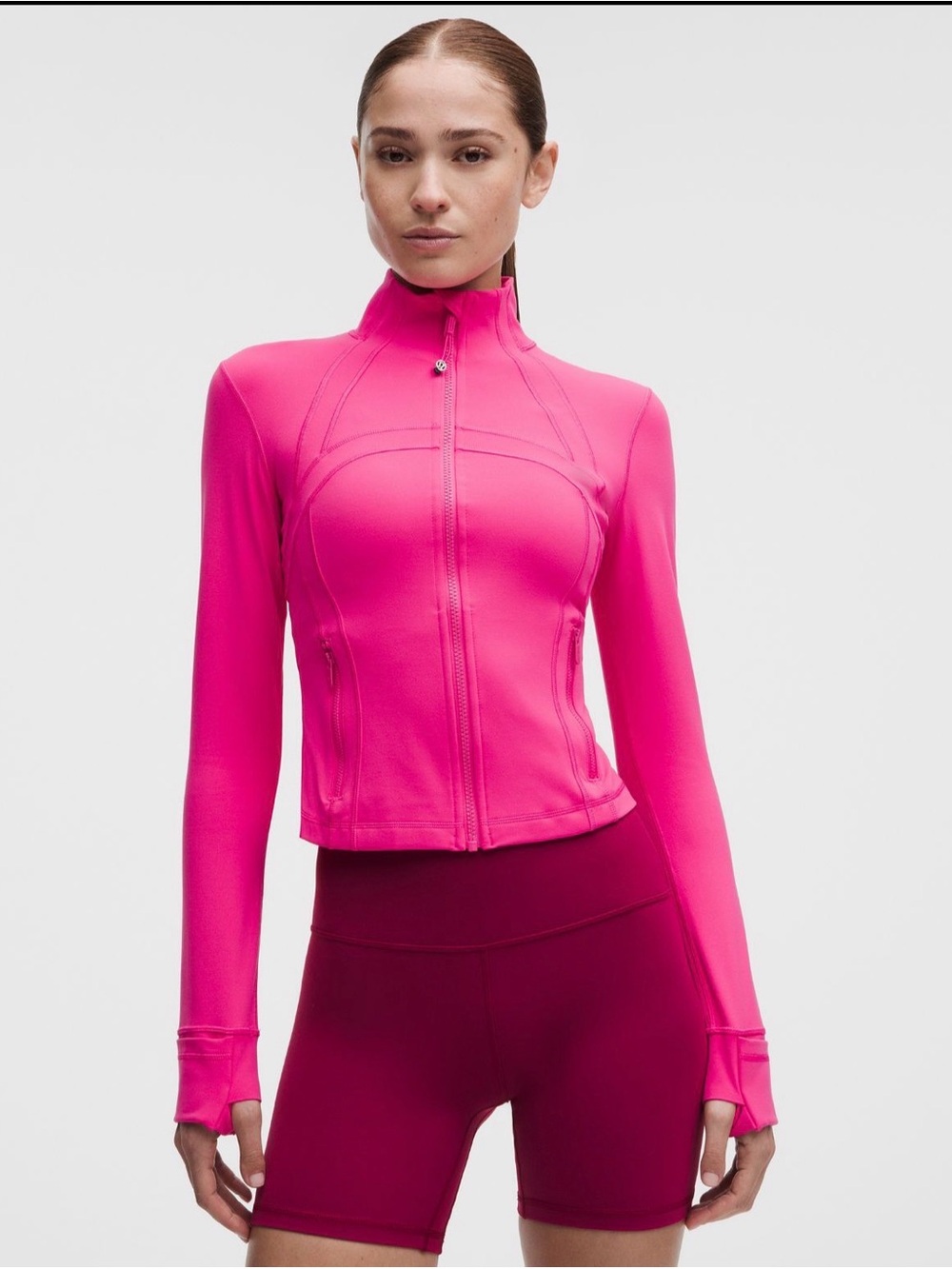 Define Cropped Jacket Flaming Fun Tone